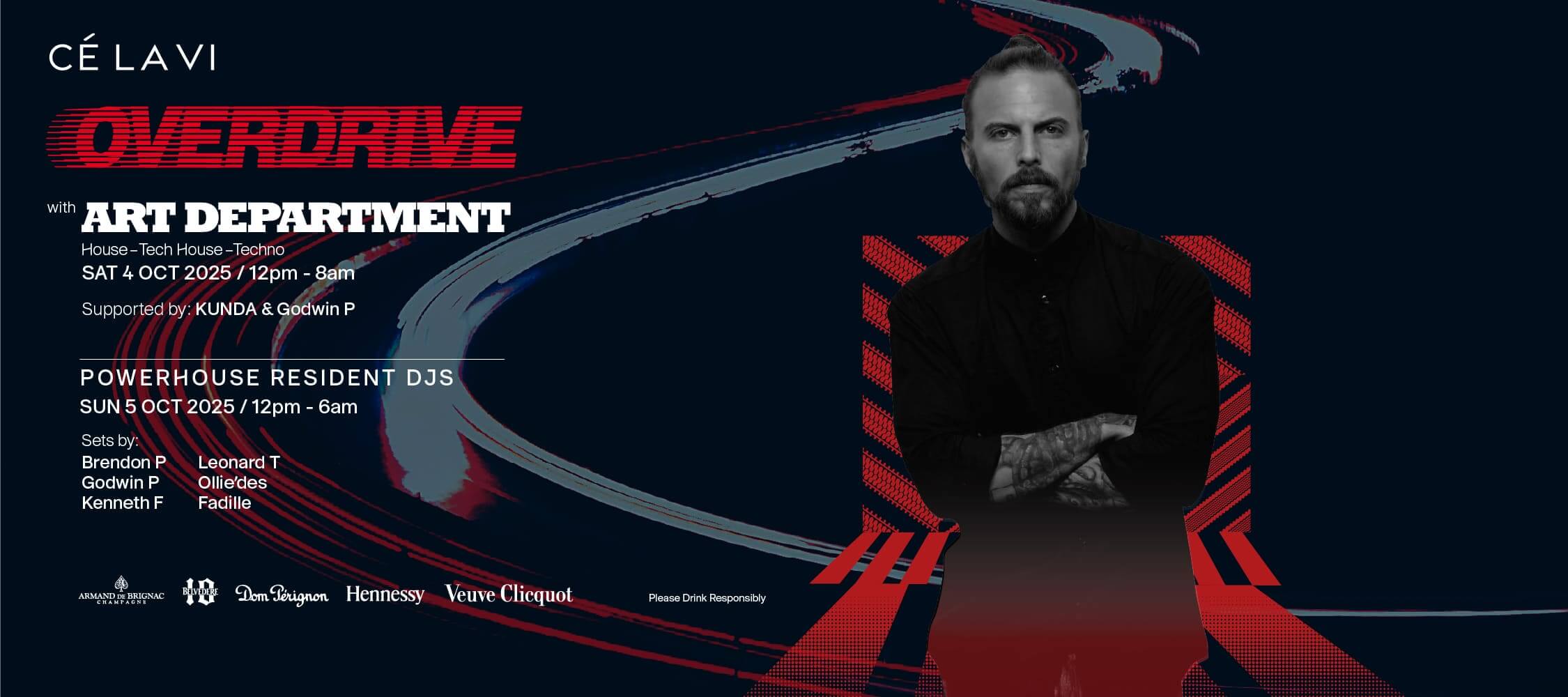 OVERDRIVE: RACE WEEKEND at CÉ LA VI Singapore OVERDRIVE: RACE WEEKEND at CÉ LA VI Singapore